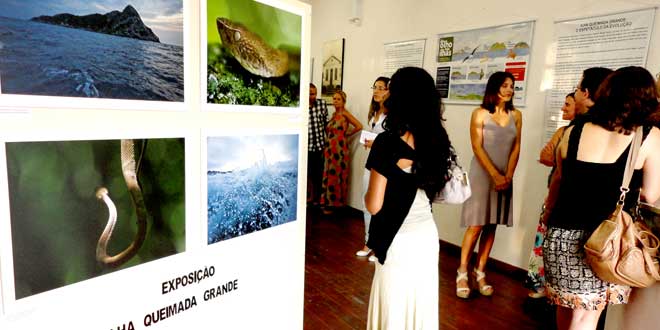 Exposición Ilha Quemaida Grande